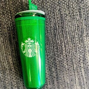 ⭐️Starbucks Partner Tumbler Cup⭐️2024 Employee Exclusive New with stickers
